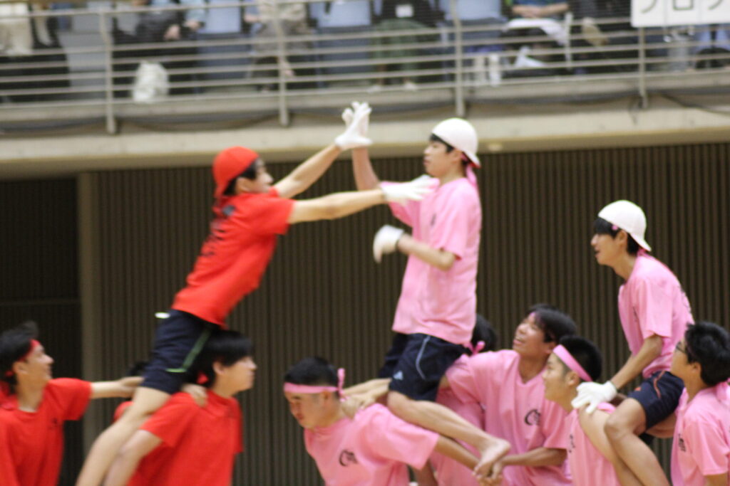 白熱必至の騎馬戦