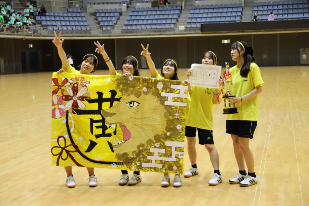 総合優勝は黄色チームでした