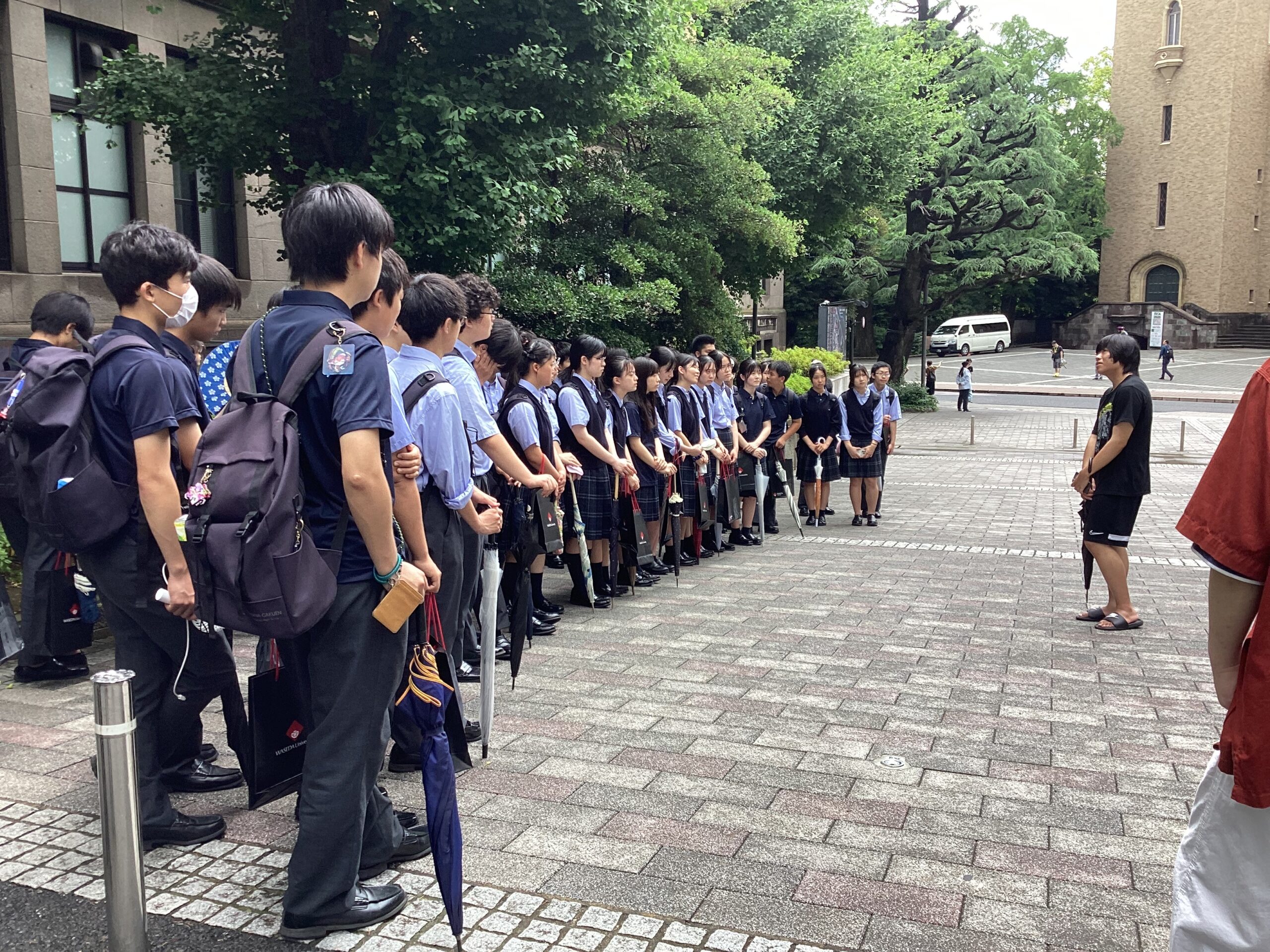 中3・高1 大学見学会を行いました | 橘学苑中学校・高等学校