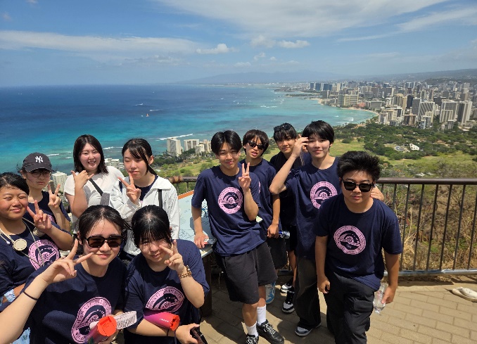 View from top of Diamond Head