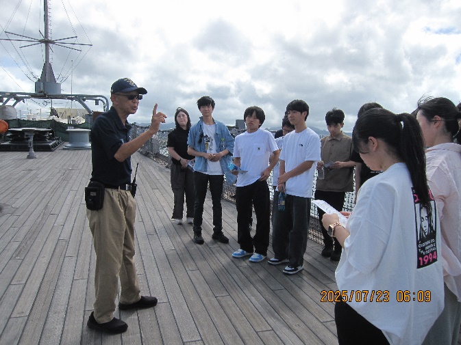 Touring the USS Missouri Battleship